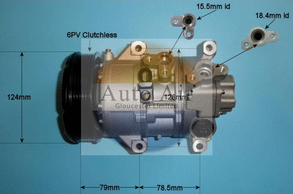 Compressor, air conditioning (14-5343P)