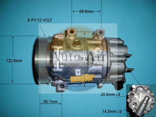 Compressor, air conditioning (14-1308)