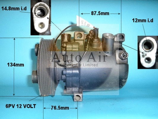 Compressor, air conditioning (14-0454R)