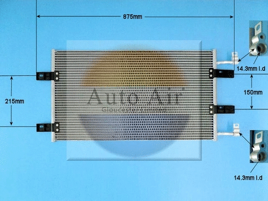 Condenser, air conditioning (16-1380)