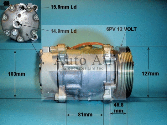 Compressor, air conditioning (14-1235)