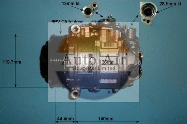 Compressor, air conditioning (14-0204)