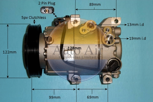 Compressor, air conditioning (14-0354P)