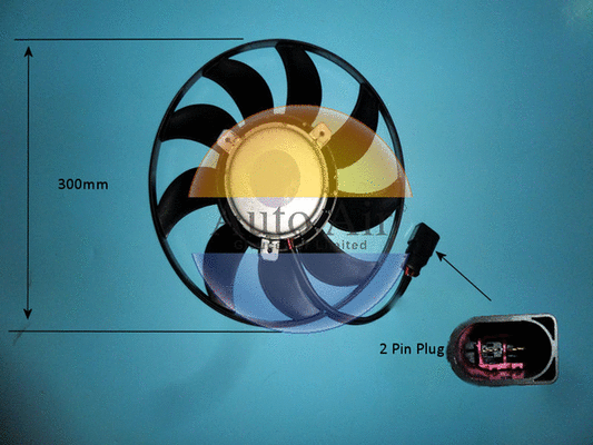 Electric Motor, radiator fan (05-1384)