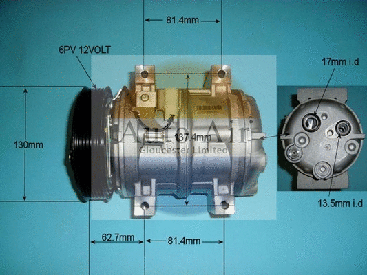 Compressor, air conditioning (14-9648)