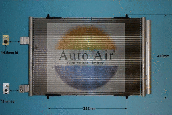 Condenser, air conditioning (16-1984)