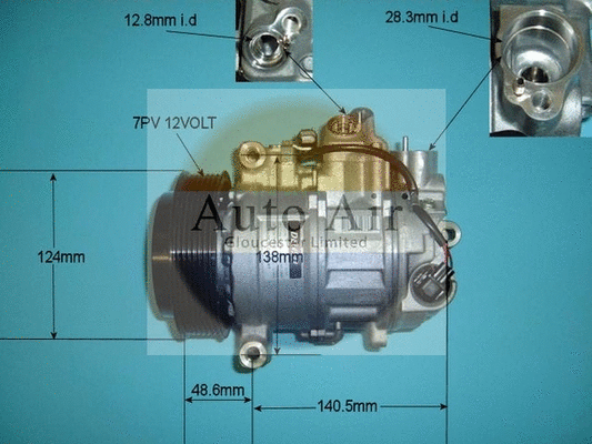 Compressor, air conditioning (14-9712)