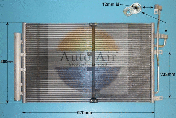 Condenser, air conditioning (16-1374)