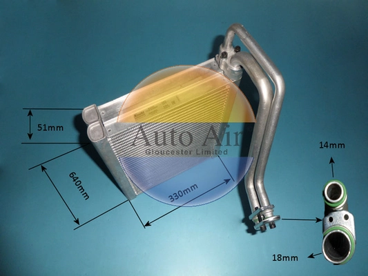 Evaporator, air conditioning (21-5628)