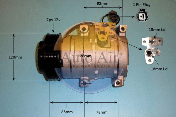 Compressor, air conditioning
