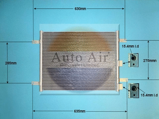 Condenser, air conditioning (16-9734)