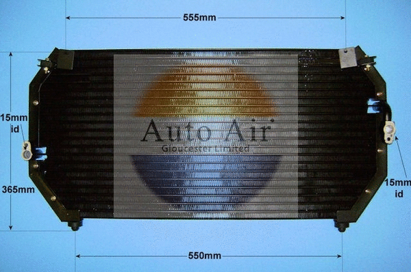 Condenser, air conditioning (16-5027)