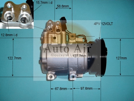 Compressor, air conditioning (14-9687)