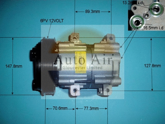 Compressor, air conditioning (14-4442)