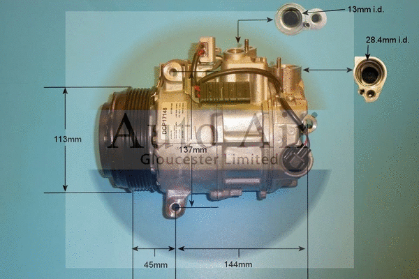 Compressor, air conditioning (14-0198)