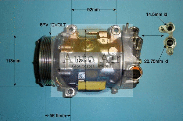Compressor, air conditioning (14-1322)