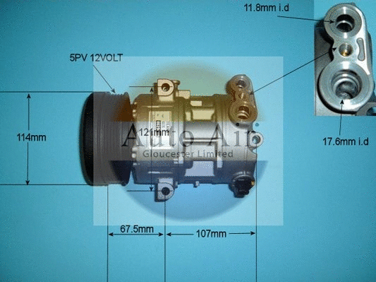Compressor, air conditioning (14-1446R)