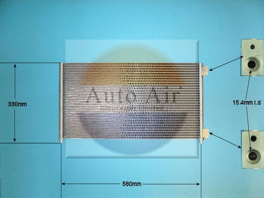 Condenser, air conditioning (16-6197)