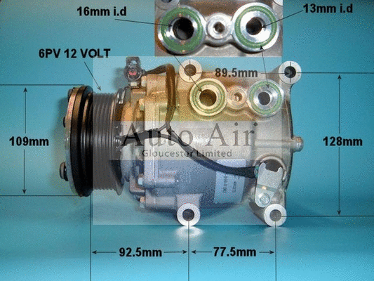 Compressor, air conditioning (14-0322)