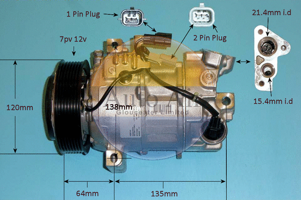 Compressor, air conditioning (14-1814)