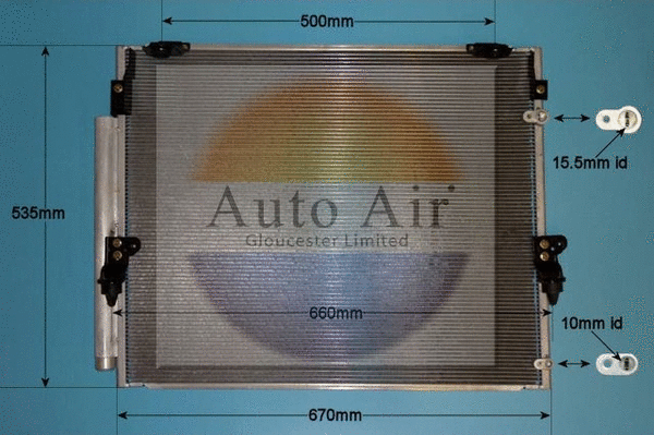 Condenser, air conditioning (16-9959)