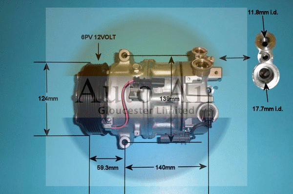 Compressor, air conditioning (14-1662)