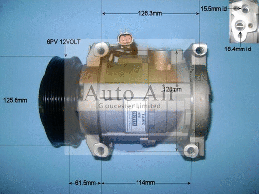 Compressor, air conditioning (14-3041R)