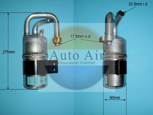 Dryer, air conditioning (31-3413)