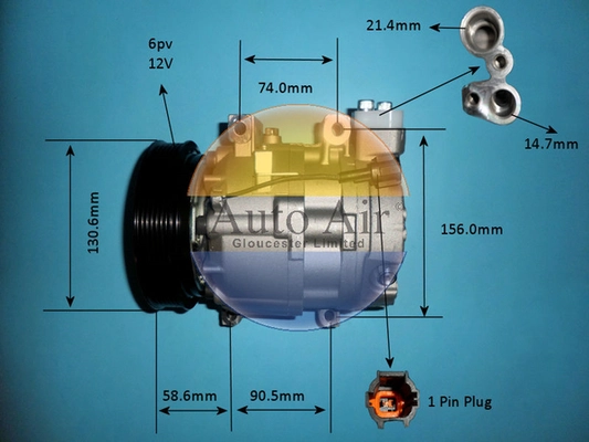 Compressor, air conditioning (14-1105P)