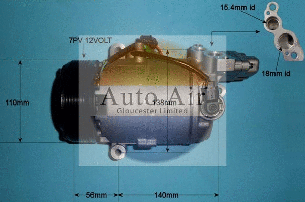 Compressor, air conditioning (14-2084P)
