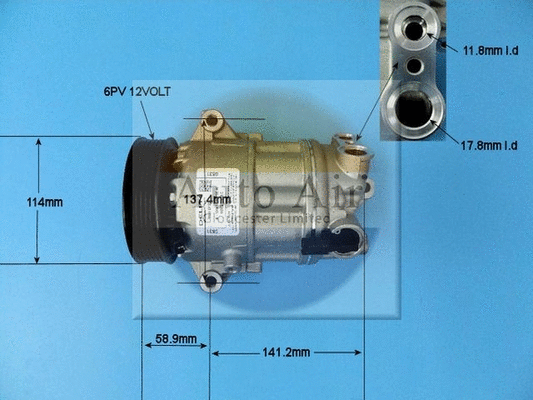 Compressor, air conditioning (14-1468)