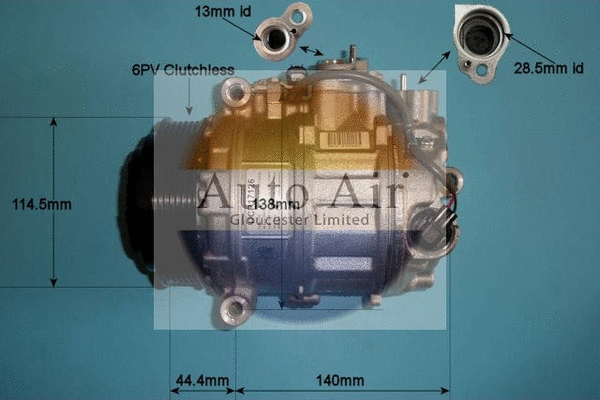 Compressor, air conditioning (14-0206)
