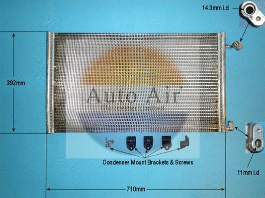 Condenser, air conditioning (16-1279)