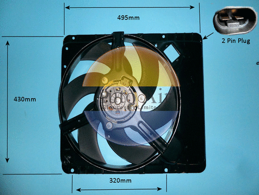 Electric Motor, radiator fan (05-1352)