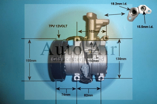 Compressor, air conditioning (14-5344R)