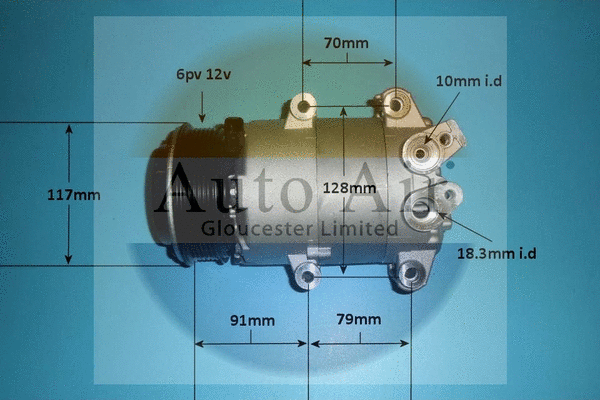 Compressor, air conditioning (14-2091P)