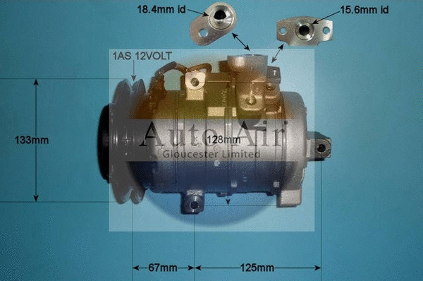 Compressor, air conditioning (14-0185)