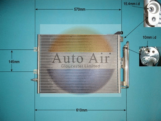 Condenser, air conditioning (16-1094)