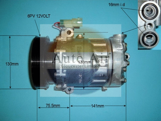 Compressor, air conditioning (14-1261)