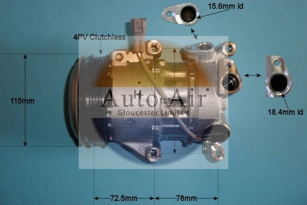 Compressor, air conditioning (14-0194)