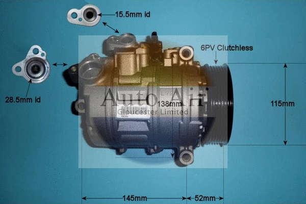 Compressor, air conditioning (14-0034R)