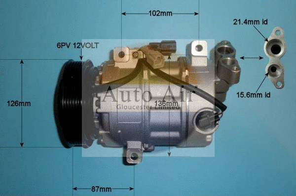 Compressor, air conditioning (14-9733P)