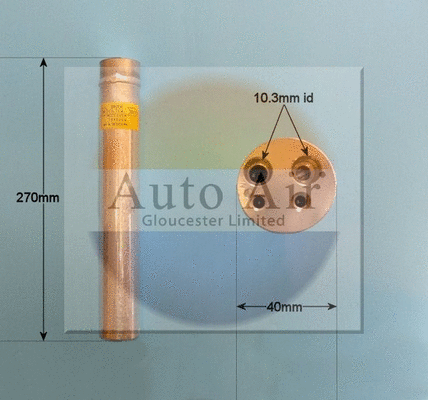 Dryer, air conditioning (31-1027)