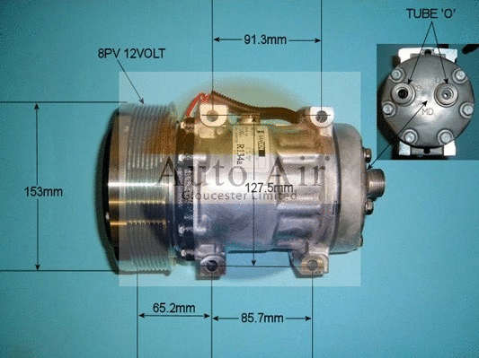 Compressor, air conditioning (14-0410)