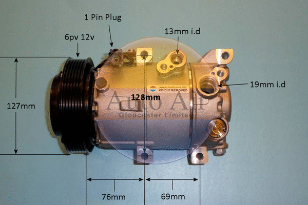 Compressor, air conditioning (14-0357P)