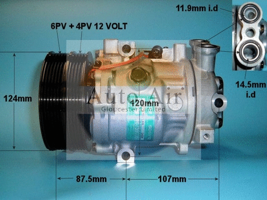Compressor, air conditioning (14-0219)