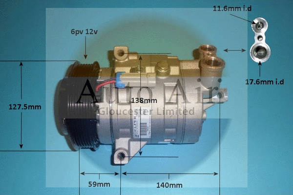 Compressor, air conditioning (14-0271)