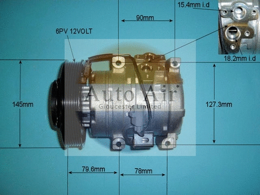 Compressor, air conditioning (14-4801)