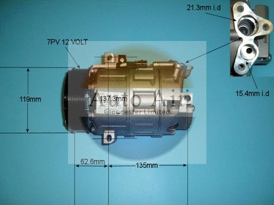Compressor, air conditioning (14-9731)