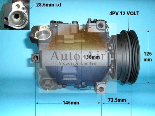 Compressor, air conditioning (14-0318R)